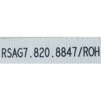 KIT DE TARJETAS PARA TV HISENSE / MAIN 279544 / RSAG7.820.10521/ROH / FUENTE 276230 / RSAG7.820.8847/ROH / T-CON 5555T41C10 / LED DRIVER 283447 RSAG7.820.9602/ROH / PANEL HD550X6U51-T1/S0/FJ/GM/ROH / MODELO 55U8G 